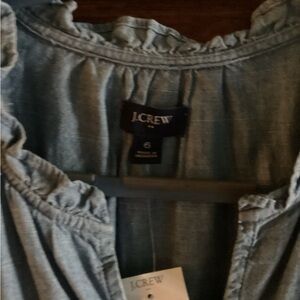 J. Crew dress with buttons.